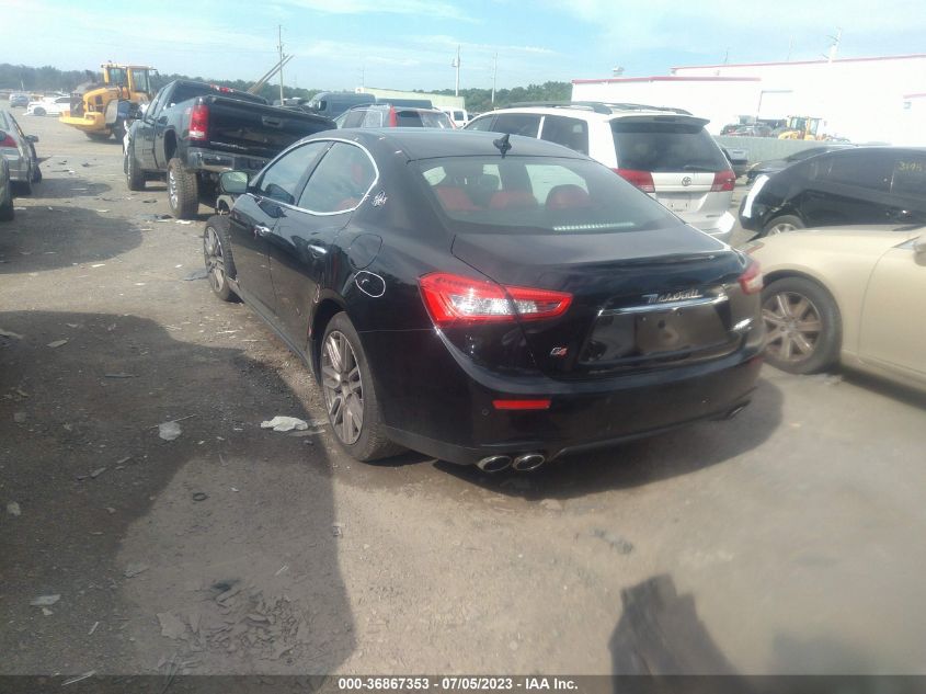 2016 MASERATI GHIBLI S Q4 ZAM57RTA1G1191504