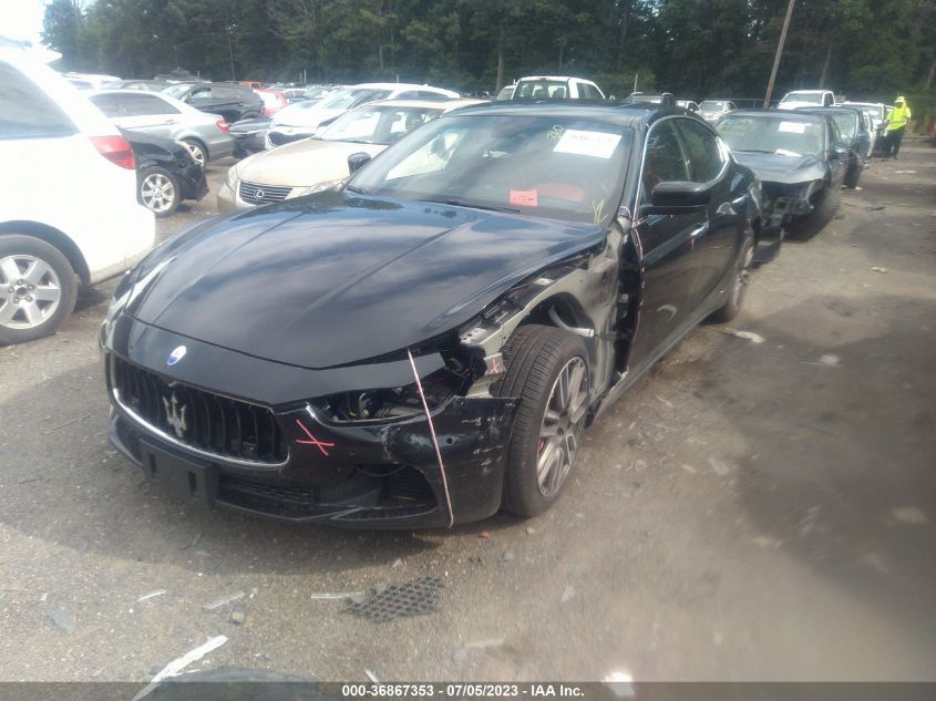 2016 MASERATI GHIBLI S Q4 ZAM57RTA1G1191504