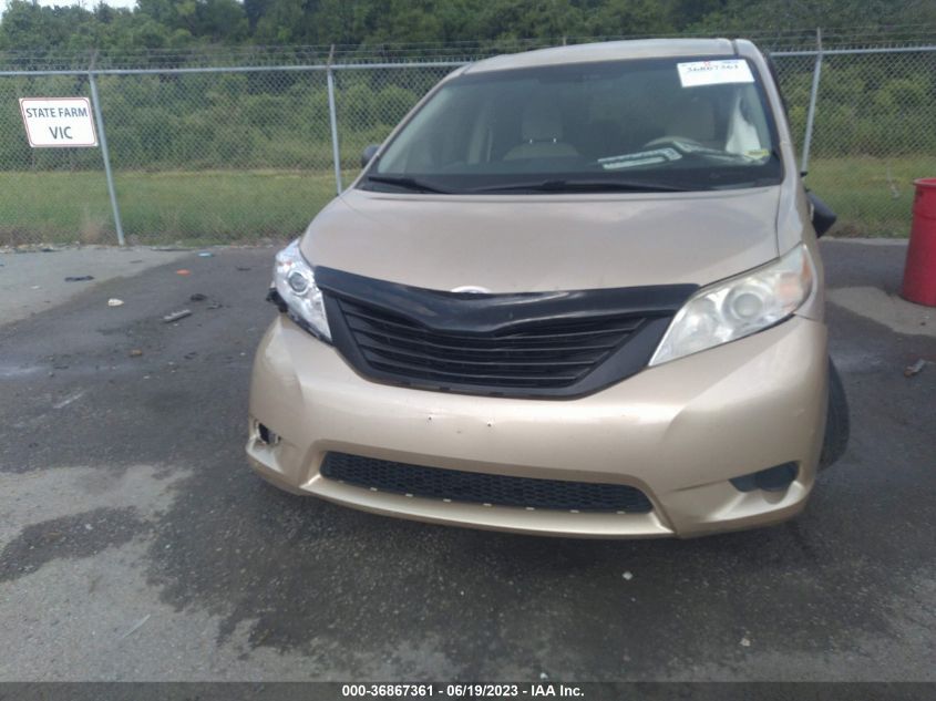 2013 TOYOTA SIENNA L - 5TDZK3DC1DS294566