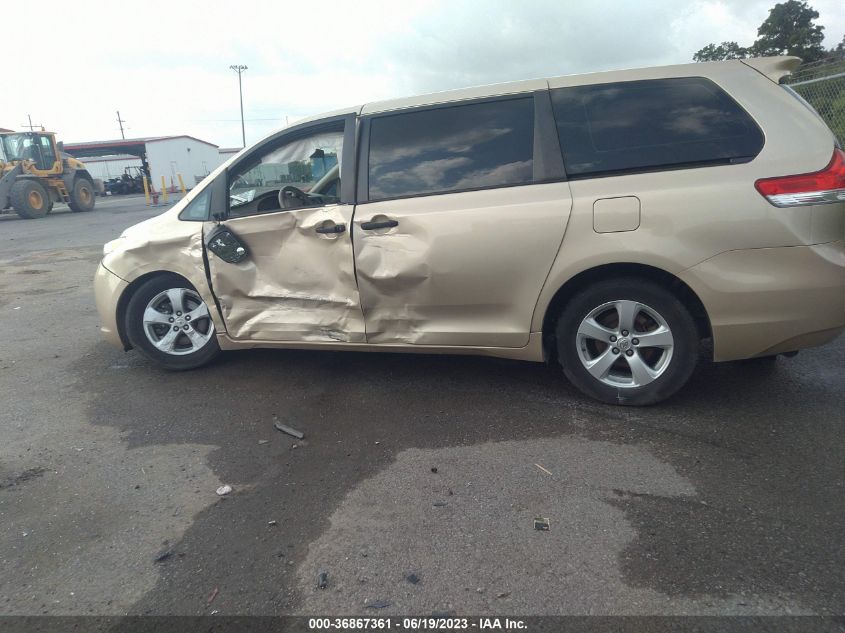 2013 TOYOTA SIENNA L - 5TDZK3DC1DS294566