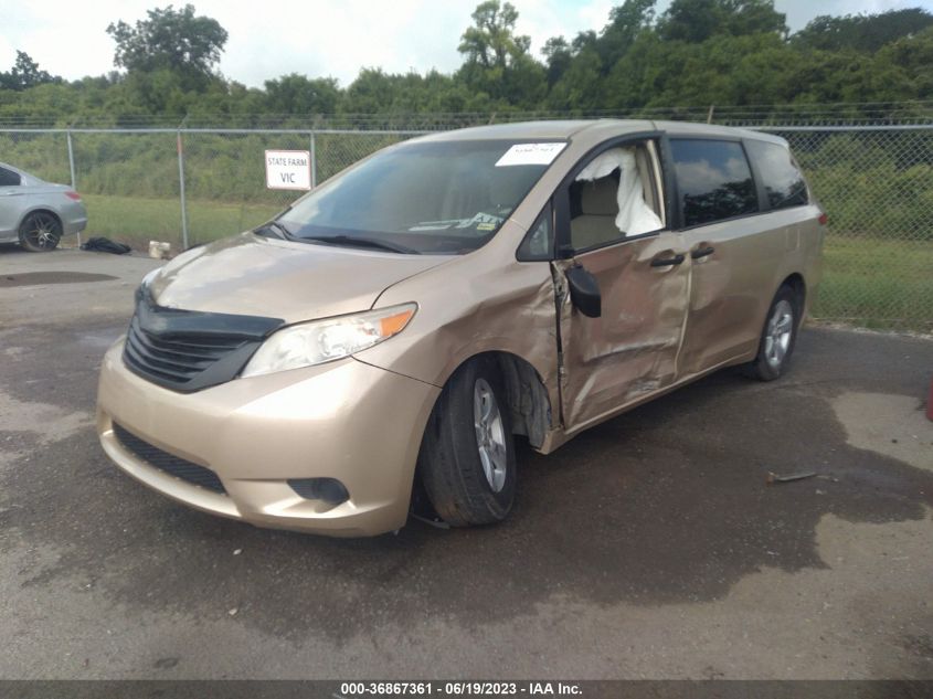 2013 TOYOTA SIENNA L - 5TDZK3DC1DS294566