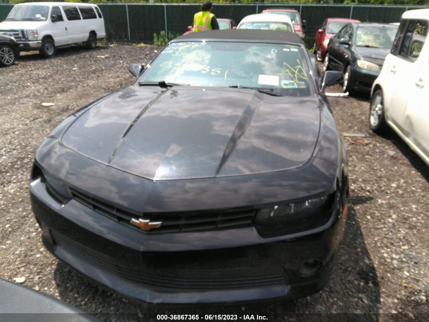 2014 CHEVROLET CAMARO LT - 2G1FB3D33E9127471