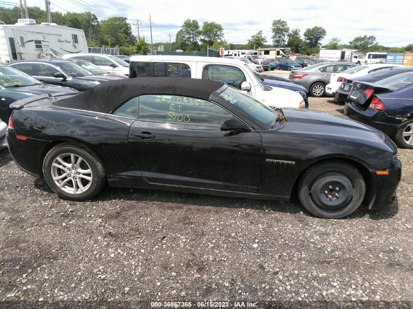 2014 CHEVROLET CAMARO LT - 2G1FB3D33E9127471