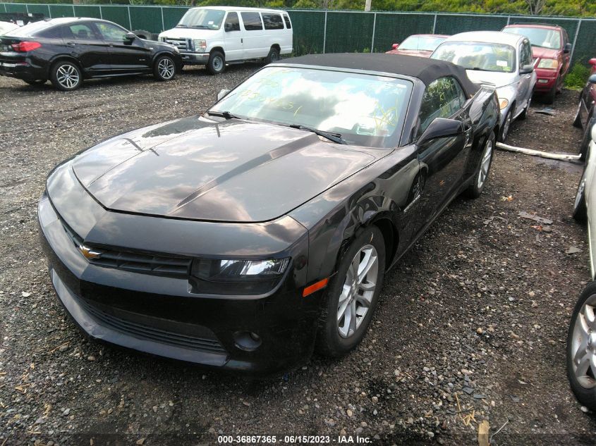 2014 CHEVROLET CAMARO LT - 2G1FB3D33E9127471
