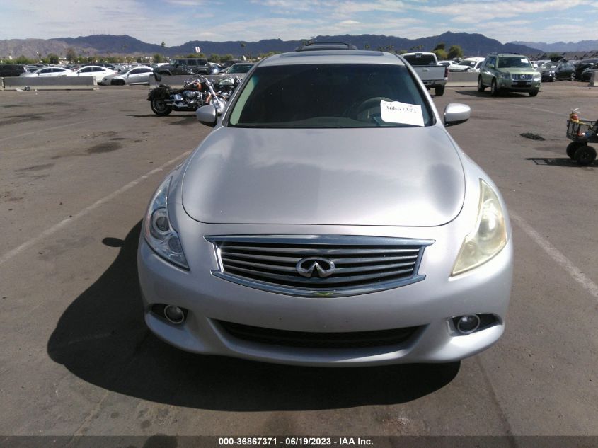 2013 INFINITI G37X JN1CV6ARXDM769704