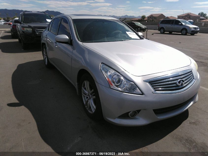2013 INFINITI G37X - JN1CV6ARXDM769704