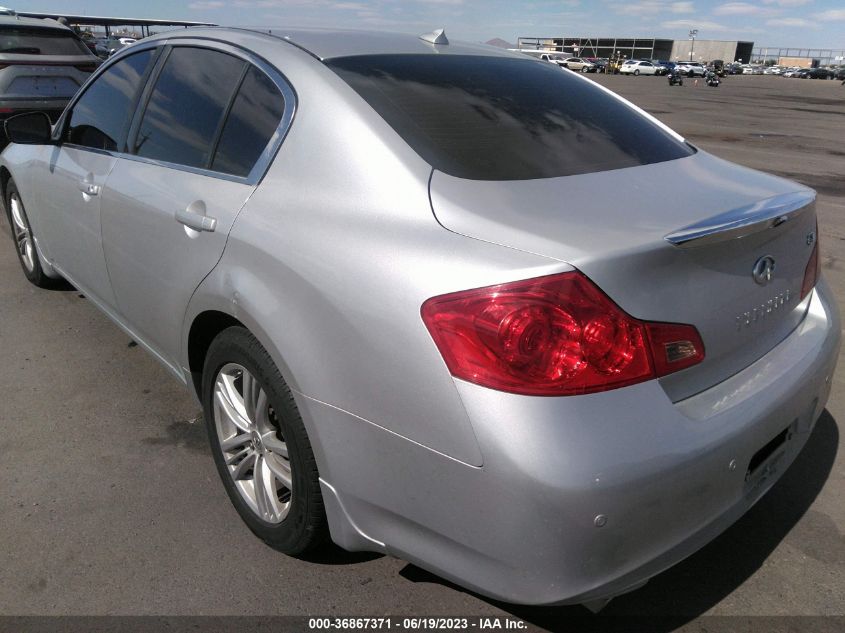 2013 INFINITI G37X JN1CV6ARXDM769704