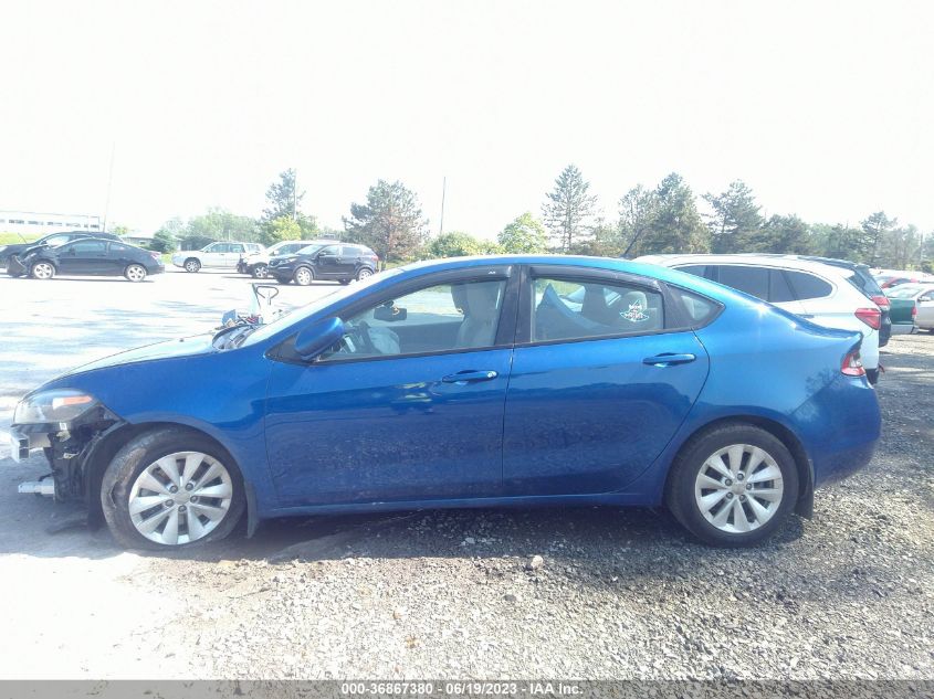 2014 DODGE DART SXT - 1C3CDFBB1ED704909
