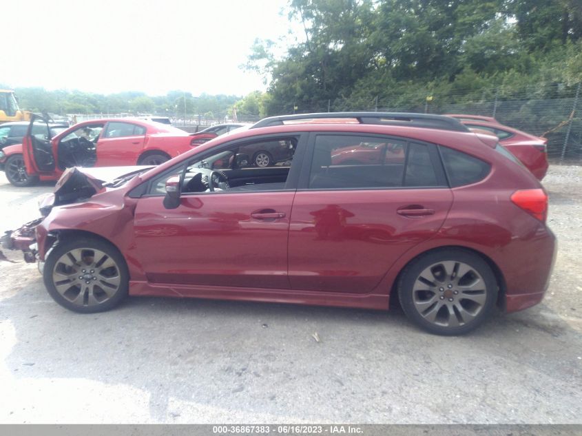 2016 SUBARU IMPREZA WAGON 2.0I SPORT LIMITED - JF1GPAU69G8221726