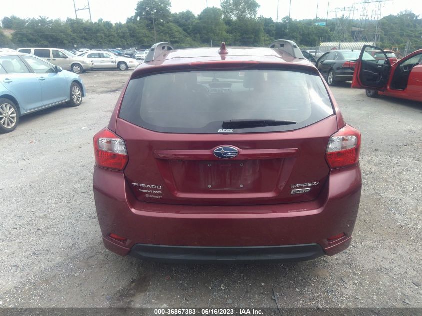 2016 SUBARU IMPREZA WAGON 2.0I SPORT LIMITED - JF1GPAU69G8221726