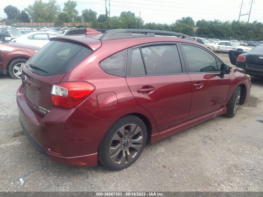 2016 SUBARU IMPREZA WAGON 2.0I SPORT LIMITED - JF1GPAU69G8221726