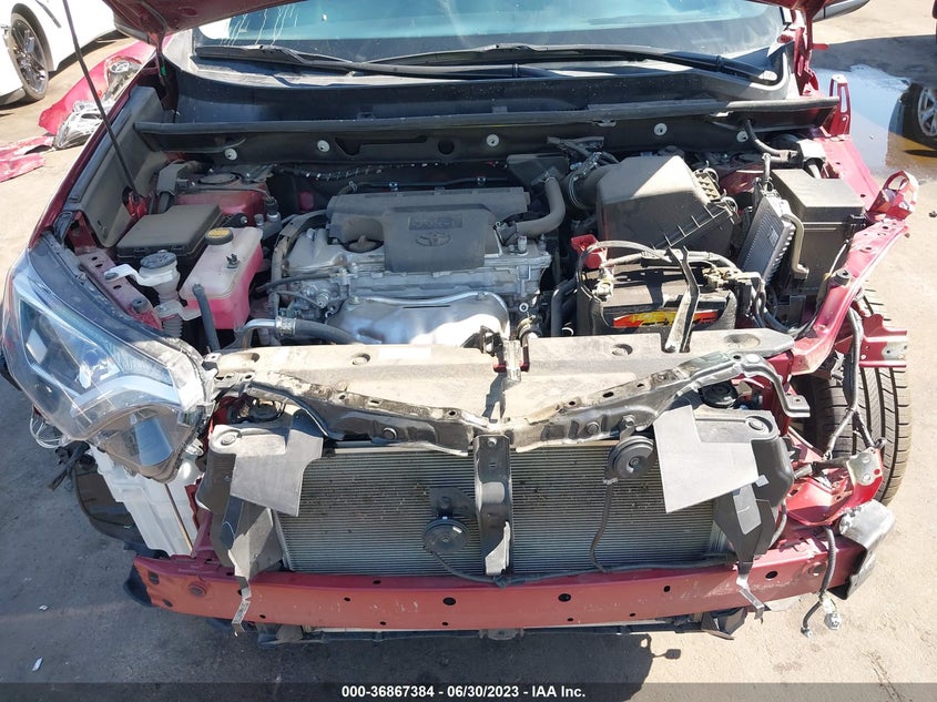 VIN 2T3ZFREV6JW507951 2018 TOYOTA RAV4 LE