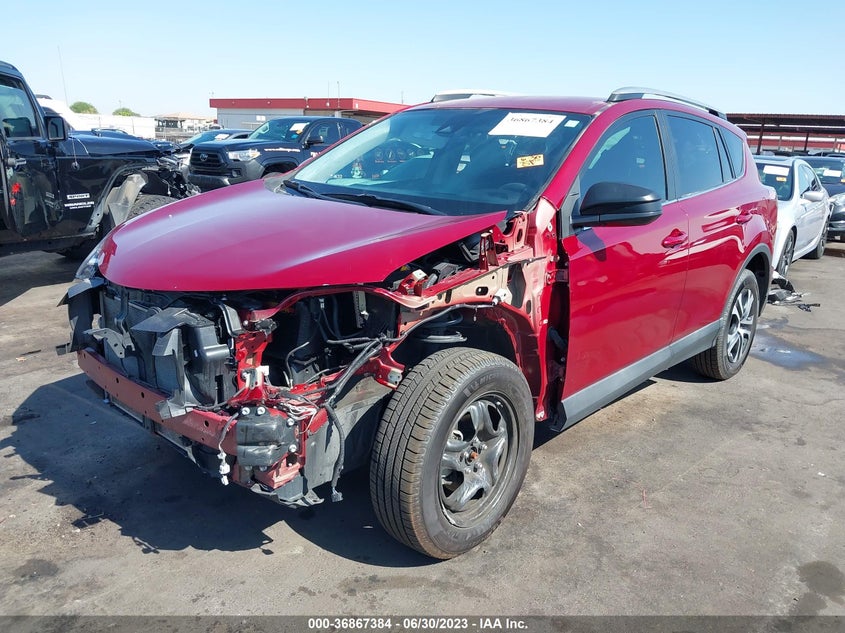 VIN 2T3ZFREV6JW507951 2018 TOYOTA RAV4 LE