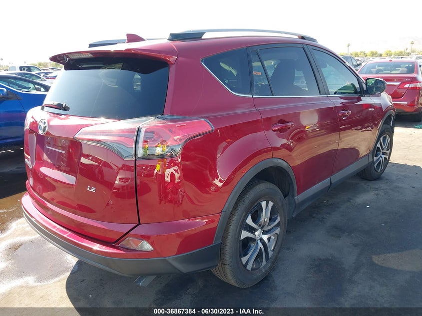 VIN 2T3ZFREV6JW507951 2018 TOYOTA RAV4 LE