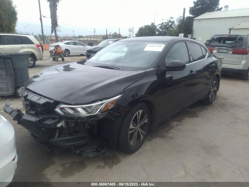 2020 NISSAN SENTRA SV - 3N1AB8CVXLY219453