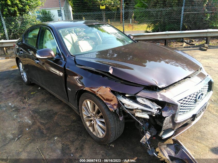 2018 INFINITI Q50 3.0T LUXE - JN1EV7AR0JM434882