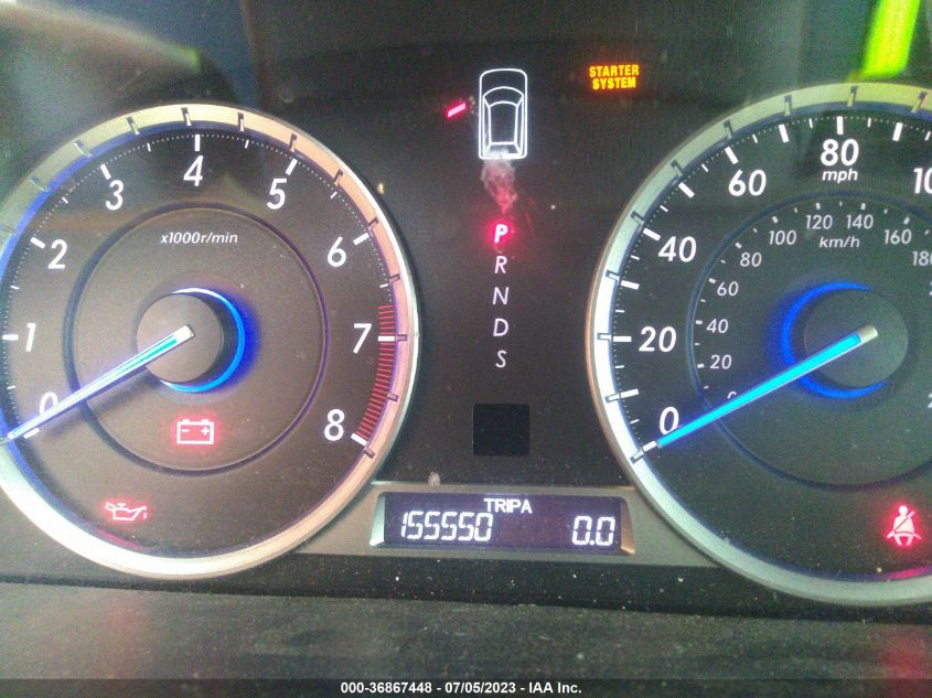 2013 HONDA CROSSTOUR EX-L 5J6TF2H56DL004060