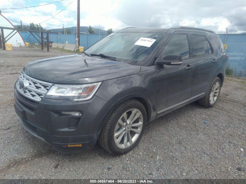2018 FORD EXPLORER XLT - 1FM5K7D86JGC62067