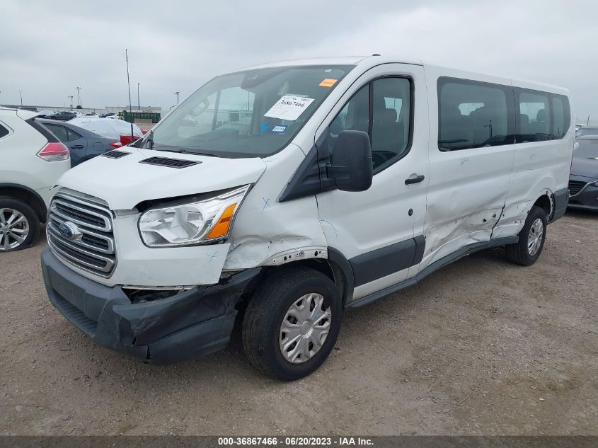 2017 FORD TRANSIT WAGON XL/XLT - 1FBZX2ZM4HKB13538