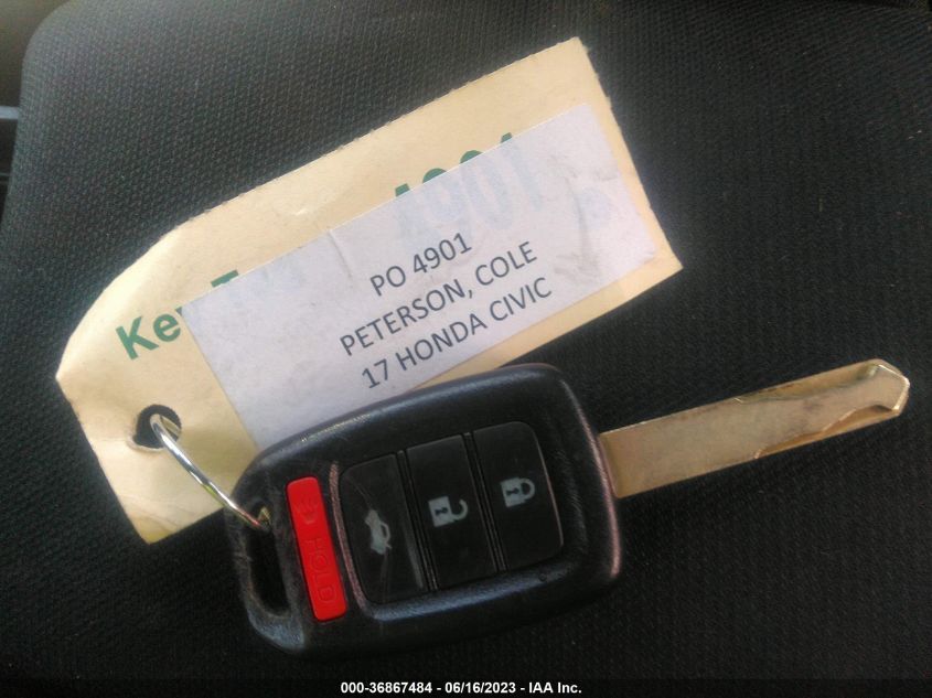 2017 HONDA CIVIC COUPE LX - 2HGFC4B5XHH305323