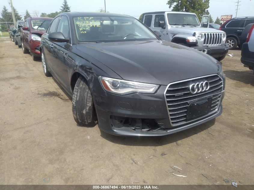 2016 AUDI A6 2.0T PREMIUM PLUS - WAUGFAFC5GN102392