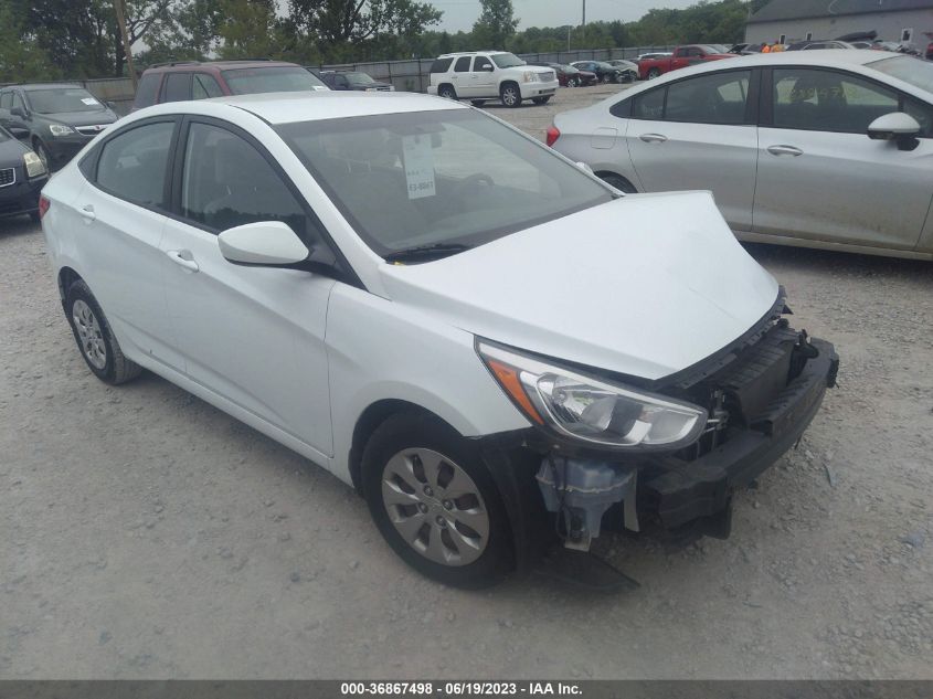 2016 HYUNDAI ACCENT SE - KMHCT4AE4GU956697