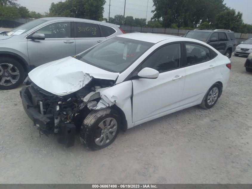 2016 HYUNDAI ACCENT SE - KMHCT4AE4GU956697