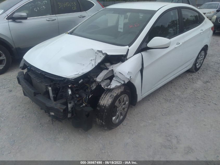 2016 HYUNDAI ACCENT SE - KMHCT4AE4GU956697