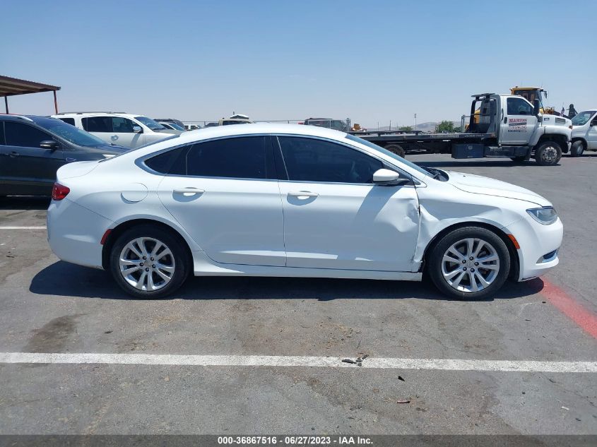 2015 CHRYSLER 200 LIMITED - 1C3CCCABXFN716099