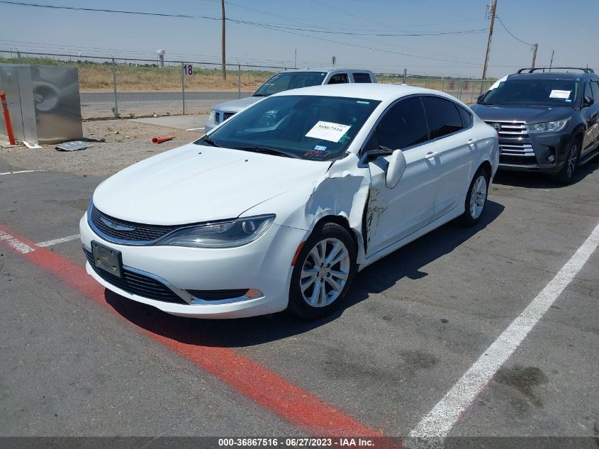 2015 CHRYSLER 200 LIMITED - 1C3CCCABXFN716099