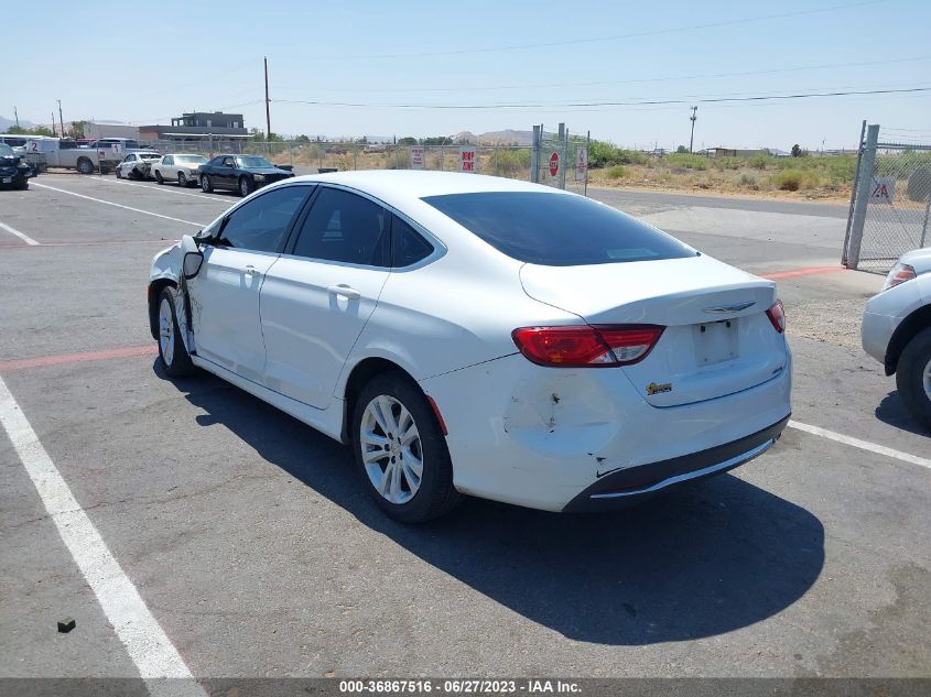 2015 CHRYSLER 200 LIMITED - 1C3CCCABXFN716099