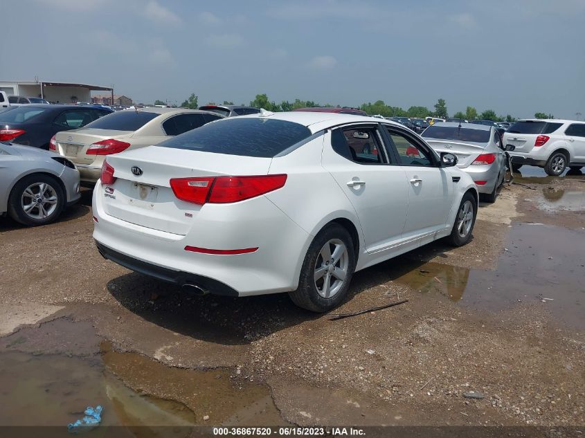 2014 KIA OPTIMA LX - 5XXGM4A74EG265192