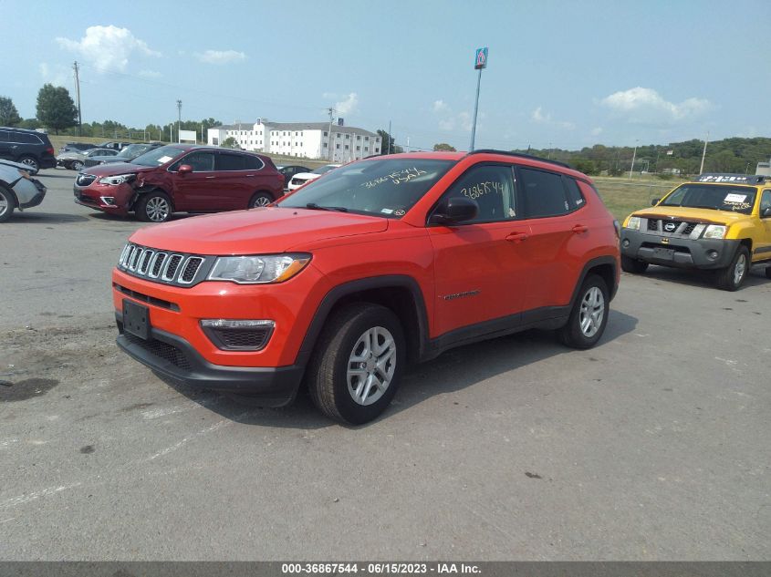 2018 JEEP COMPASS SPORT - 3C4NJCAB8JT425345