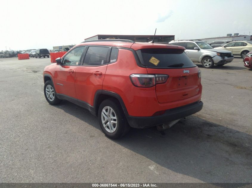 2018 JEEP COMPASS SPORT - 3C4NJCAB8JT425345