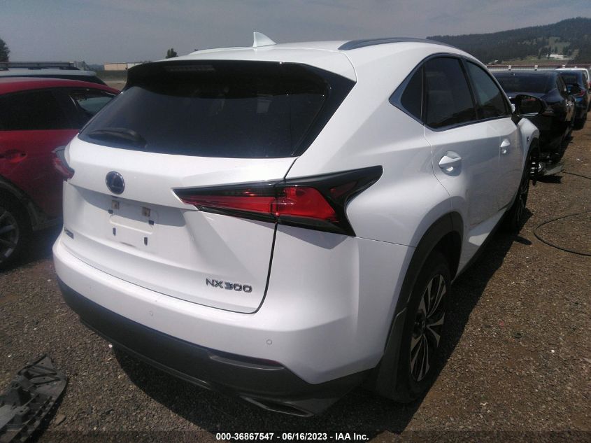 2020 LEXUS NX NX 300 F SPORT - JTJSARDZ2L5000489
