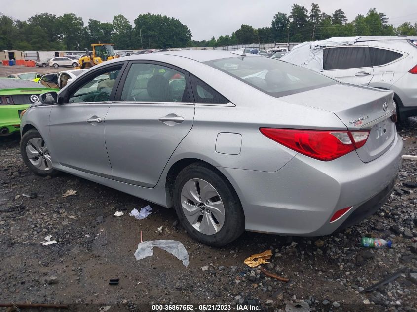 2014 HYUNDAI SONATA GLS - 5NPEB4AC0EH816748