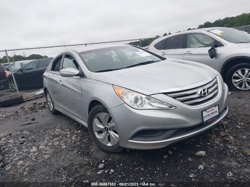 2014 HYUNDAI SONATA GLS - 5NPEB4AC0EH816748