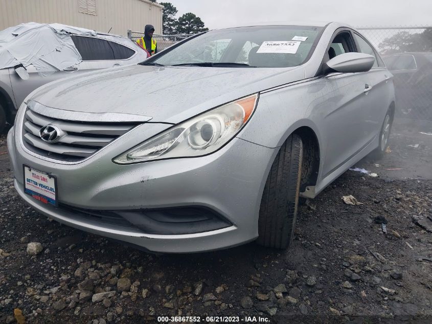 2014 HYUNDAI SONATA GLS - 5NPEB4AC0EH816748