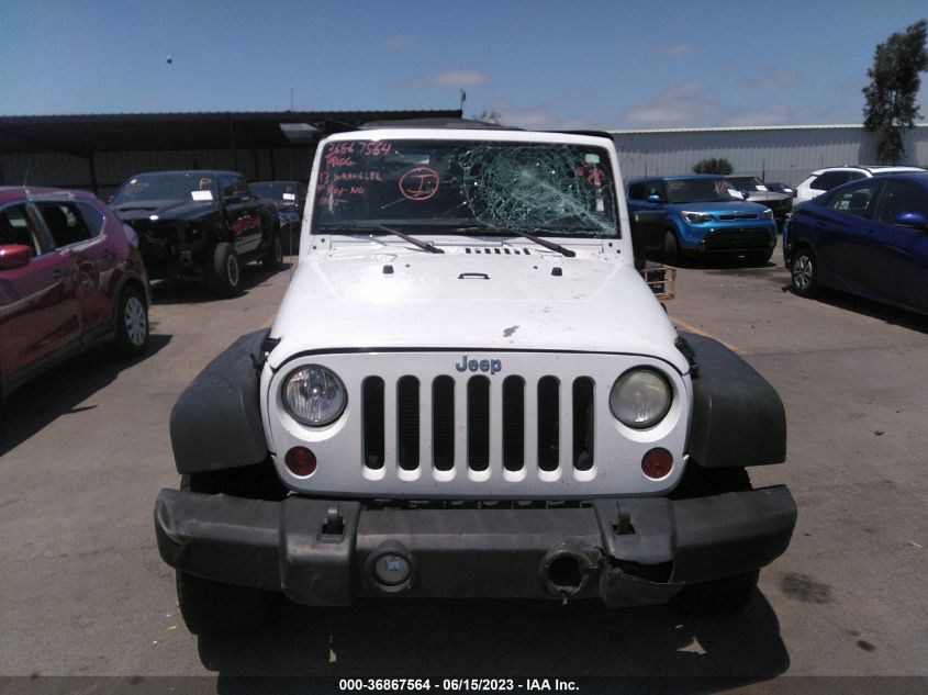 2013 JEEP WRANGLER UNLIMITED SPORT - 1C4HJWDG0DL539667