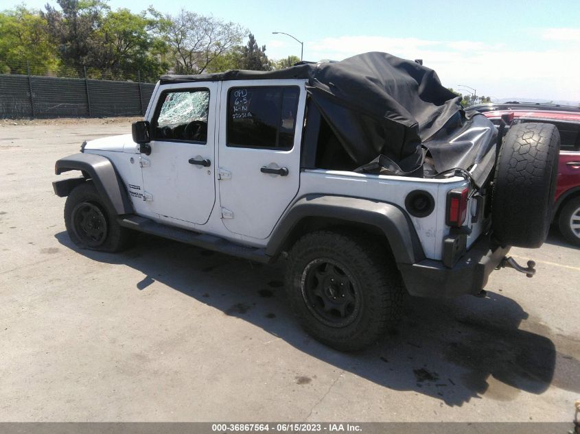 2013 JEEP WRANGLER UNLIMITED SPORT - 1C4HJWDG0DL539667