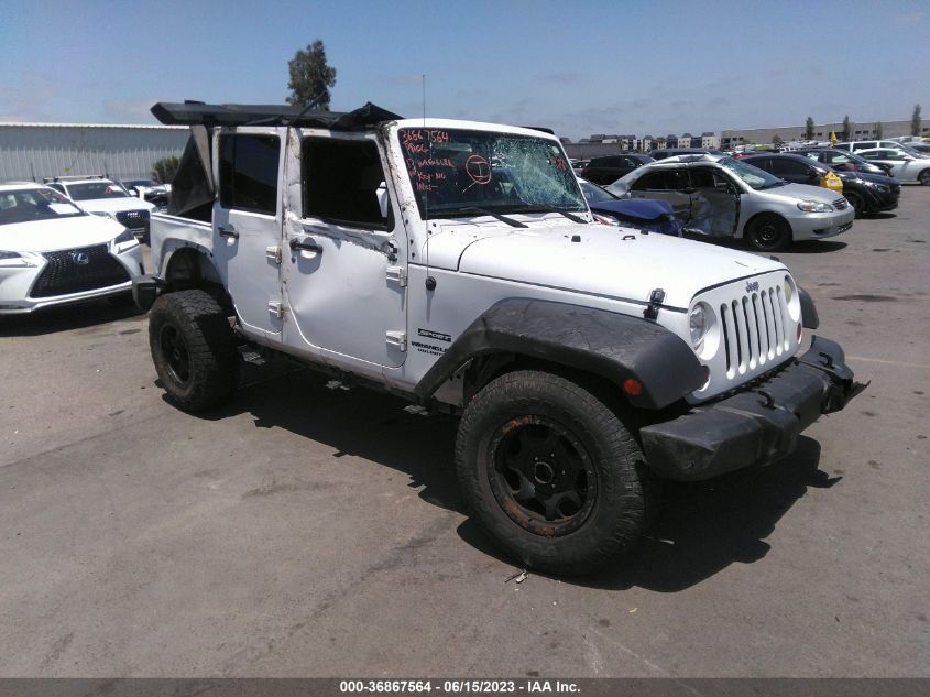 2013 JEEP WRANGLER UNLIMITED SPORT - 1C4HJWDG0DL539667