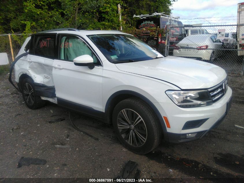 2018 VOLKSWAGEN TIGUAN SEL/SE - 3VV2B7AXXJM198058