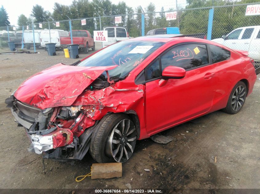 2015 HONDA CIVIC COUPE EX-L - 2HGFG3B01FH526275