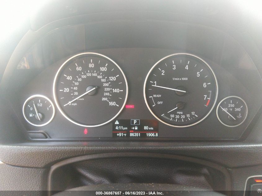 2013 BMW 3 SERIES 328I - WBA3A5G5XDNP20808