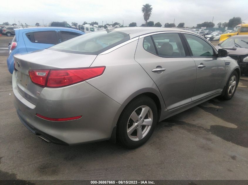 2015 KIA OPTIMA LX - KNAGM4A73F5534592