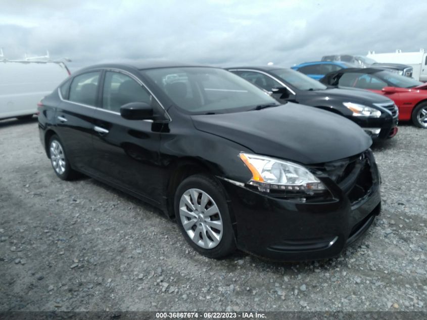 2015 NISSAN SENTRA S - 3N1AB7AP6FY360233