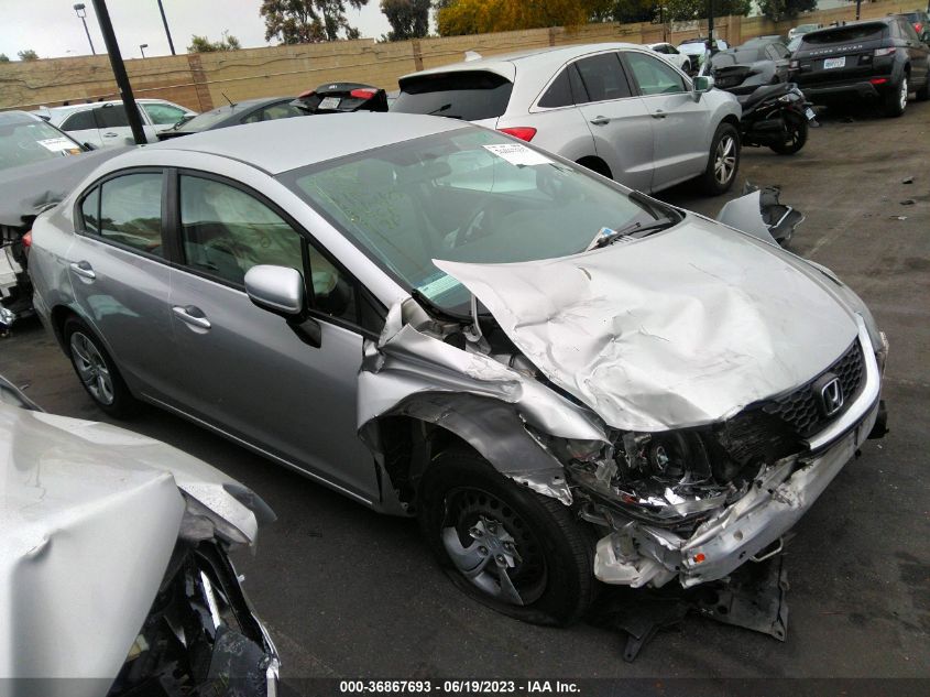 2015 HONDA CIVIC SEDAN LX - 19XFB2F53FE248925