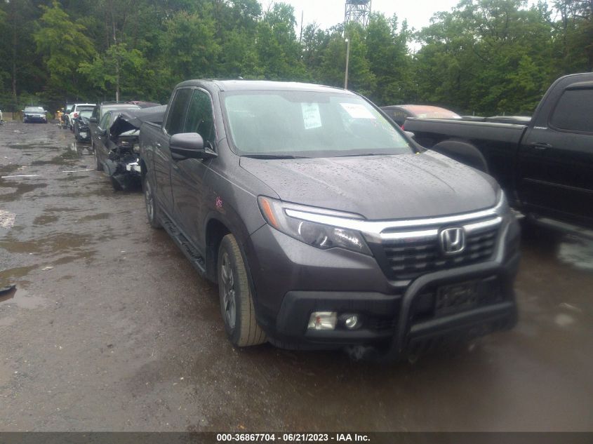 2017 HONDA RIDGELINE RTL-T - 5FPYK3F62HB019227