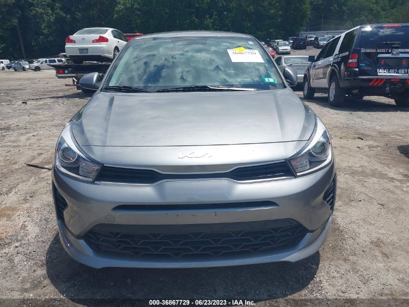 2022 KIA RIO S - 3KPA24AD6NE458177