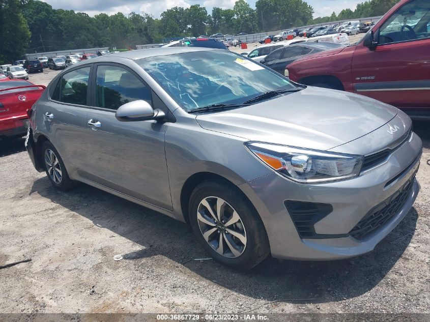 2022 KIA RIO S - 3KPA24AD6NE458177